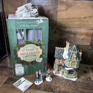 Department 56 Dickens Village 2017 Home For The Holidays 4059379 + Original Box